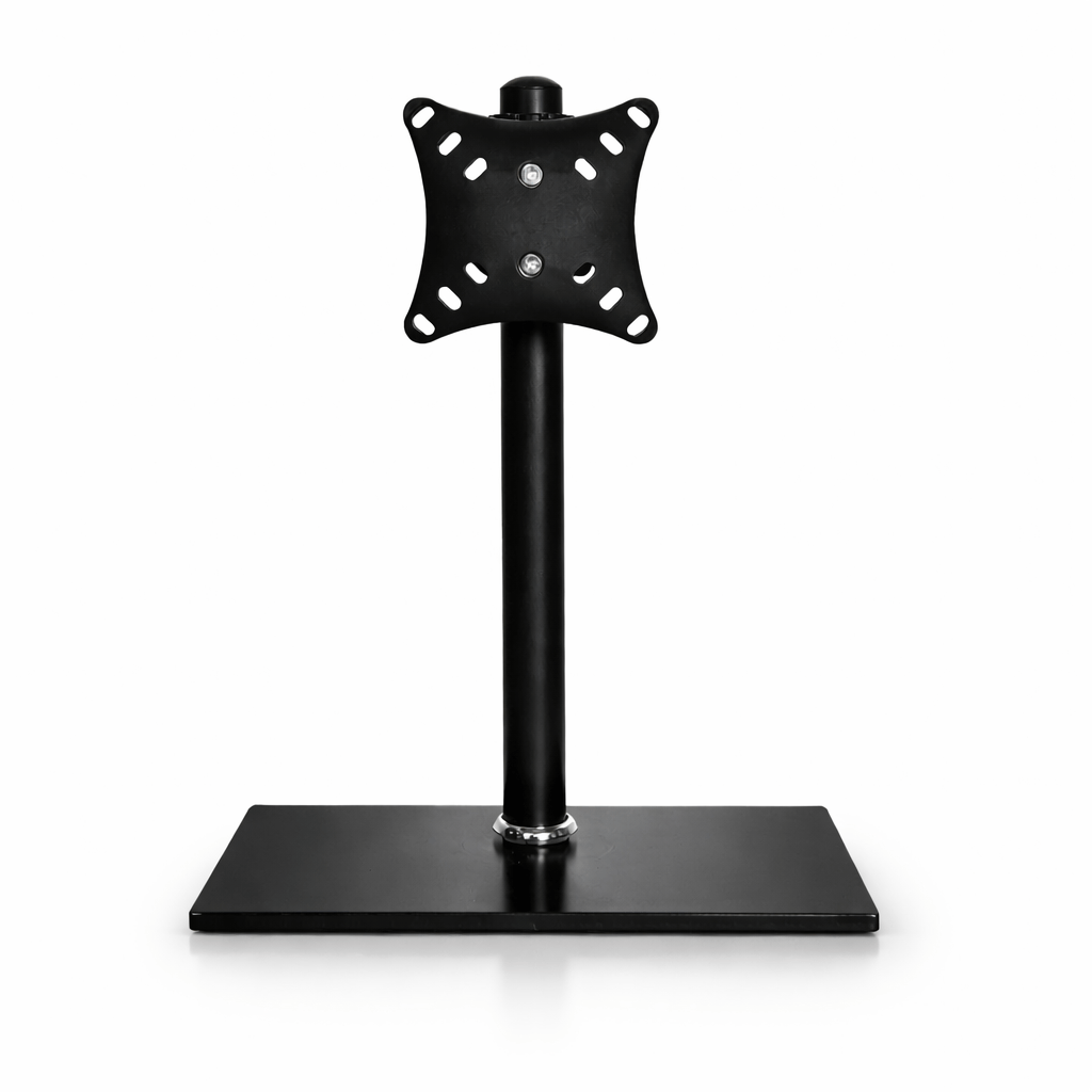 TEMU Aorex Tv Floor Stand For 10-30 Inch Led/lcd/oled/plasma/curved Screens, Adjustable Height Universal Tv Floor Stand With Tilt, Max Vesa 100x100