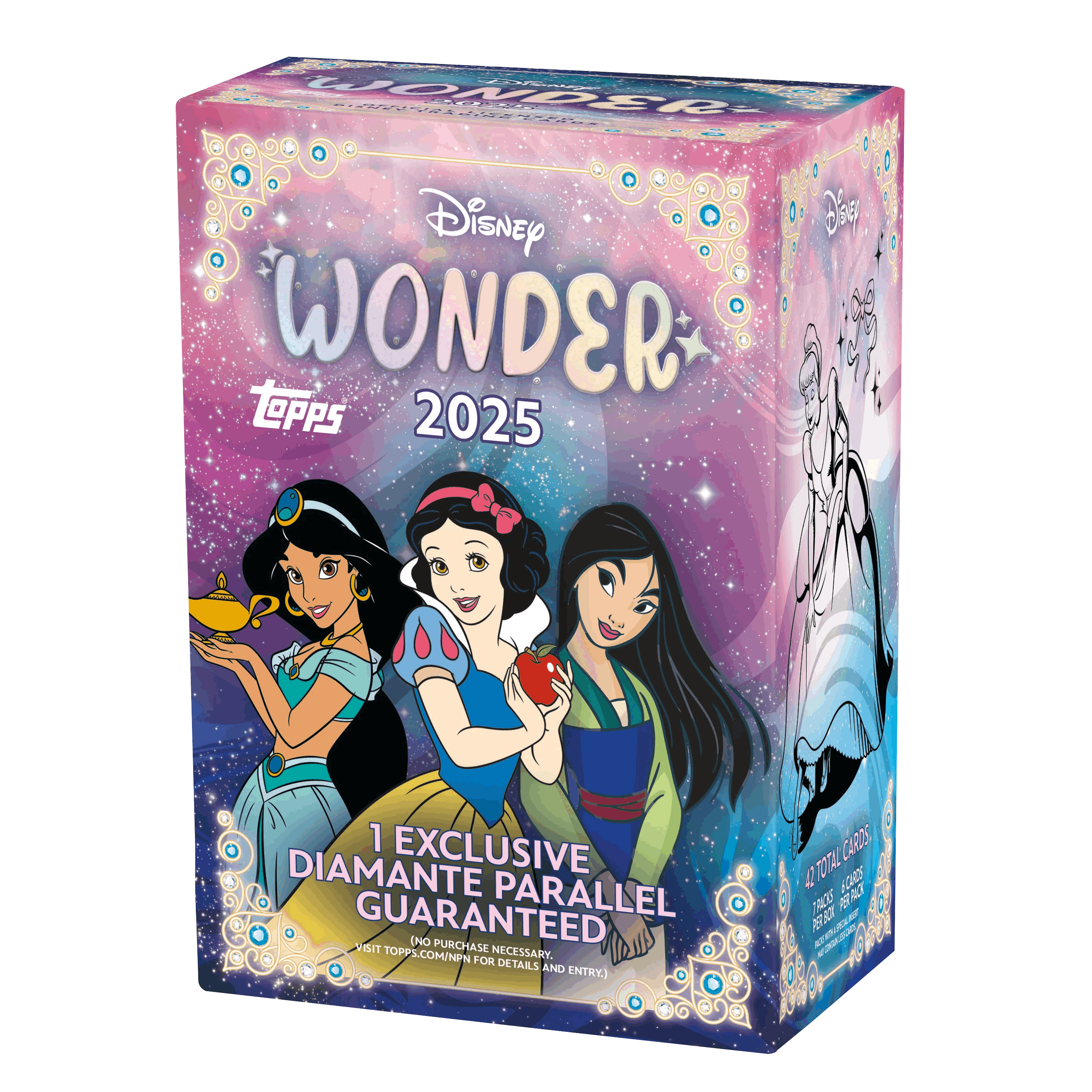 Image of Wonder 2025 Topps Box Cards - Gift For Kids - Unique Cards - Mouse, Frozen, - New Arrival 2025