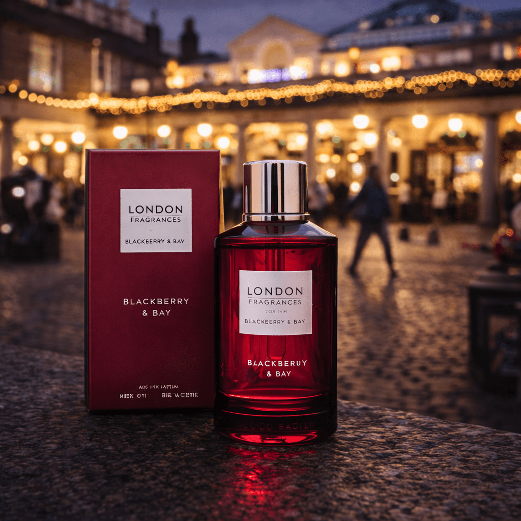 TEMU Perfume For Man London Fragrances & Bay Edp 100ml, Fresh Fragrance With Juicy Grapefruit Top Notes, Heart And Musk Base Elegant Masculine Scent,