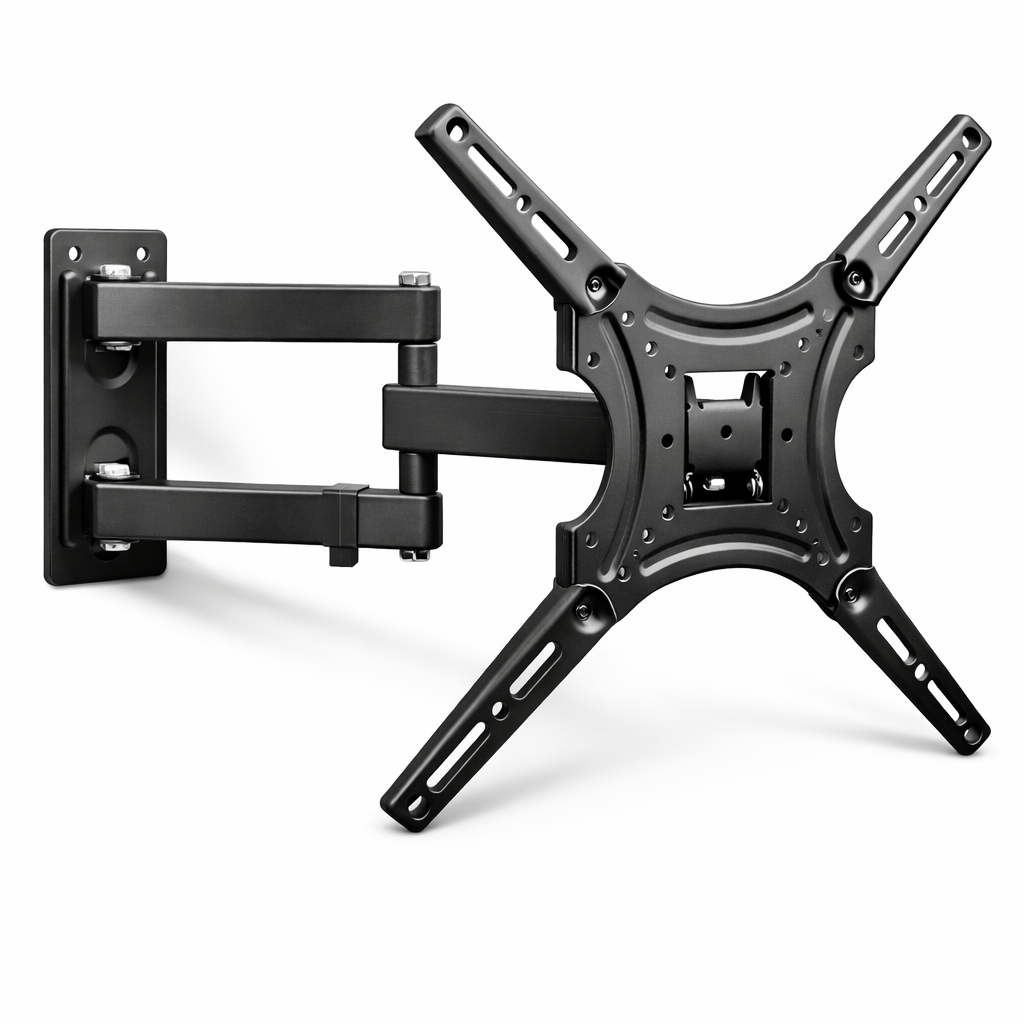 TEMU AOREX Soporte TV de Pared Pantallas de 32-55 Pulgadas, Articulado Inclinable y Giratorio, 22 kg, MAX VESA 400x400mm
