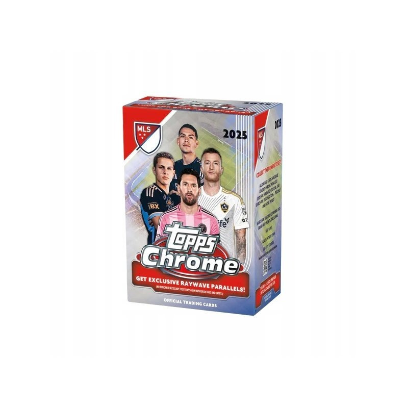 Mls 2025 Value Box Miami Leo Messi Chrome Card New