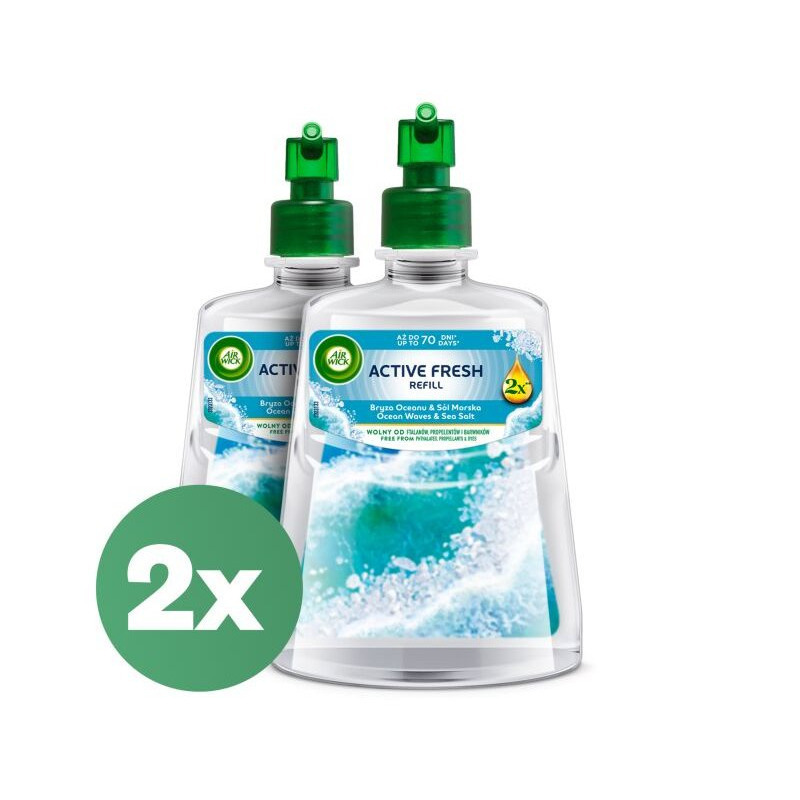 Air Wick – Aerosol-free Automatic Air Freshener – Scent – 2 X 228 Ml Refills