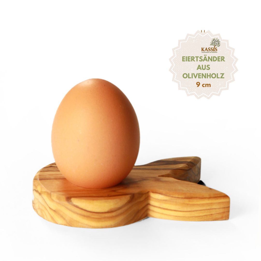 Olive Wood Egg Holders Bunny Made Of Olive Wood Easter Decoration & Table Decoration For Easter And
