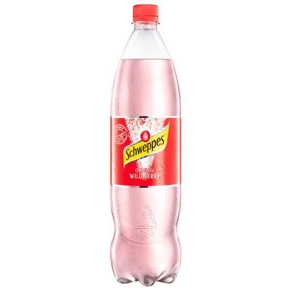12 Bottles Schweppes Wild Berry, Includes €3.00 Disposable Fee, At 1.25 L