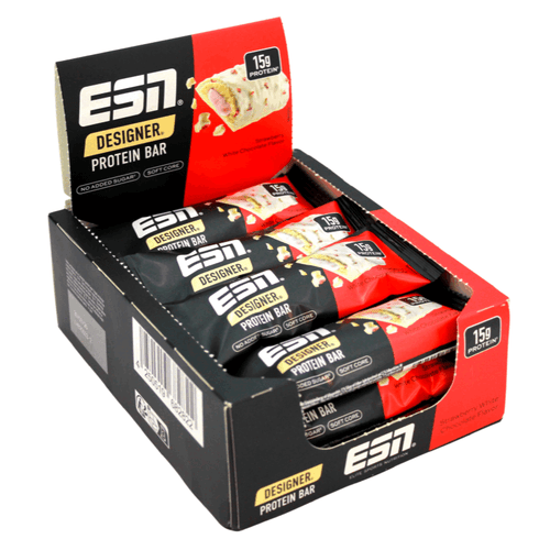 esn bar strawberry flavor, 12 x 45g