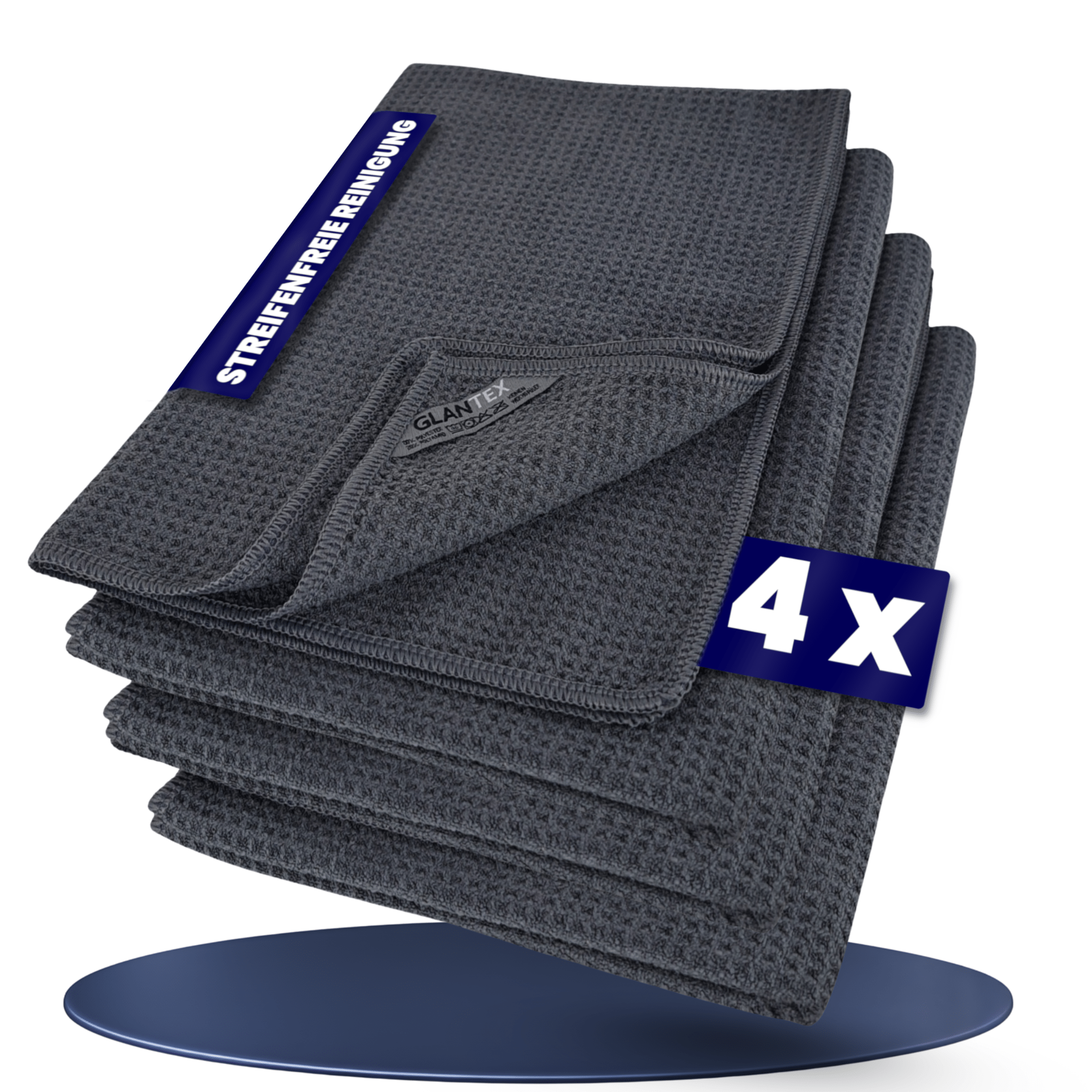 Image of Microfiber Cloth Car Household Microfiber Cloths With 400gsm 60x40cm Microfiber Dish Cloths - Absorbent & - Glass Polishing Cloths