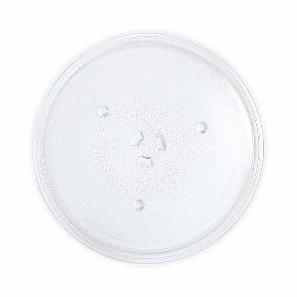 TEMU 1pz Giratorio 288mm para Microondas de Vidrio - Anclaje de 3 puntos + 3 bases de sujeción - Repuesto compatible con marcas - Diámetro 288mm