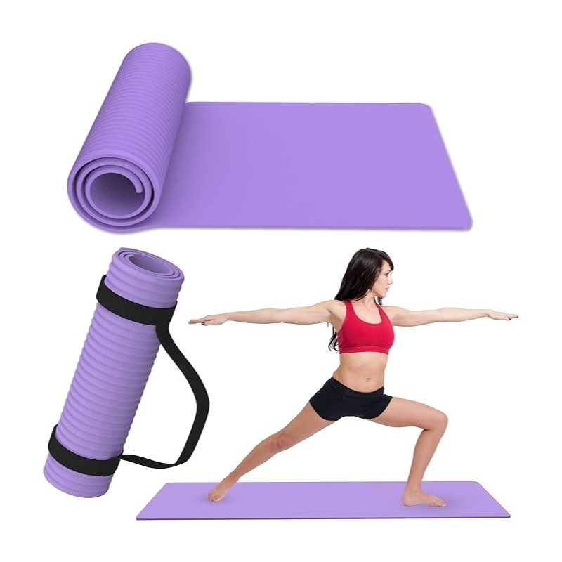 Tapete de Yoga 173X61 Cm Antiderrapante (Cor ) 1 unidade | Tapete de Fitness Confortável e Acolchoado, Ideal para…: retailer-supplied image