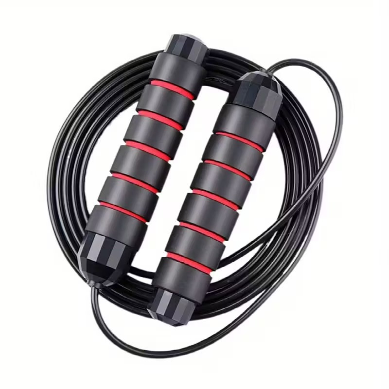 Jump Rope With Ball Bearings - Rope And 6-inch Handles With Memory Foam, Ideal For Speed Training, Extreme Jumps, Training, And Aerobic Activities, E.g. At .