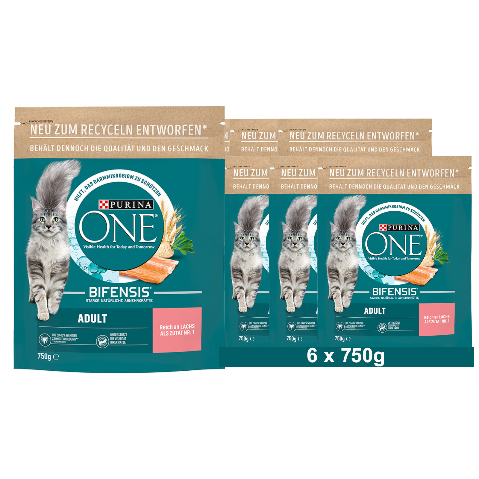 Purina 1 Adult Food, Rich In Salmon