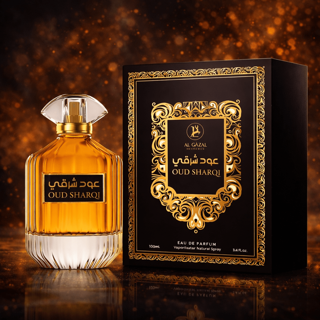 Image of Everlyx - Perfume Oud Sharqi By Al Eau De Parfum 100ml - Oriental Perfume With Amber And Spicy Notes, And Long-lasting Fragrance Ideal For Nights Or Special Occasions.