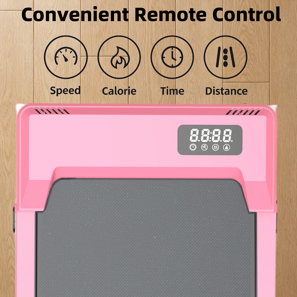 Portable Walking Pad Treadmill with 7% Incline for Home Office