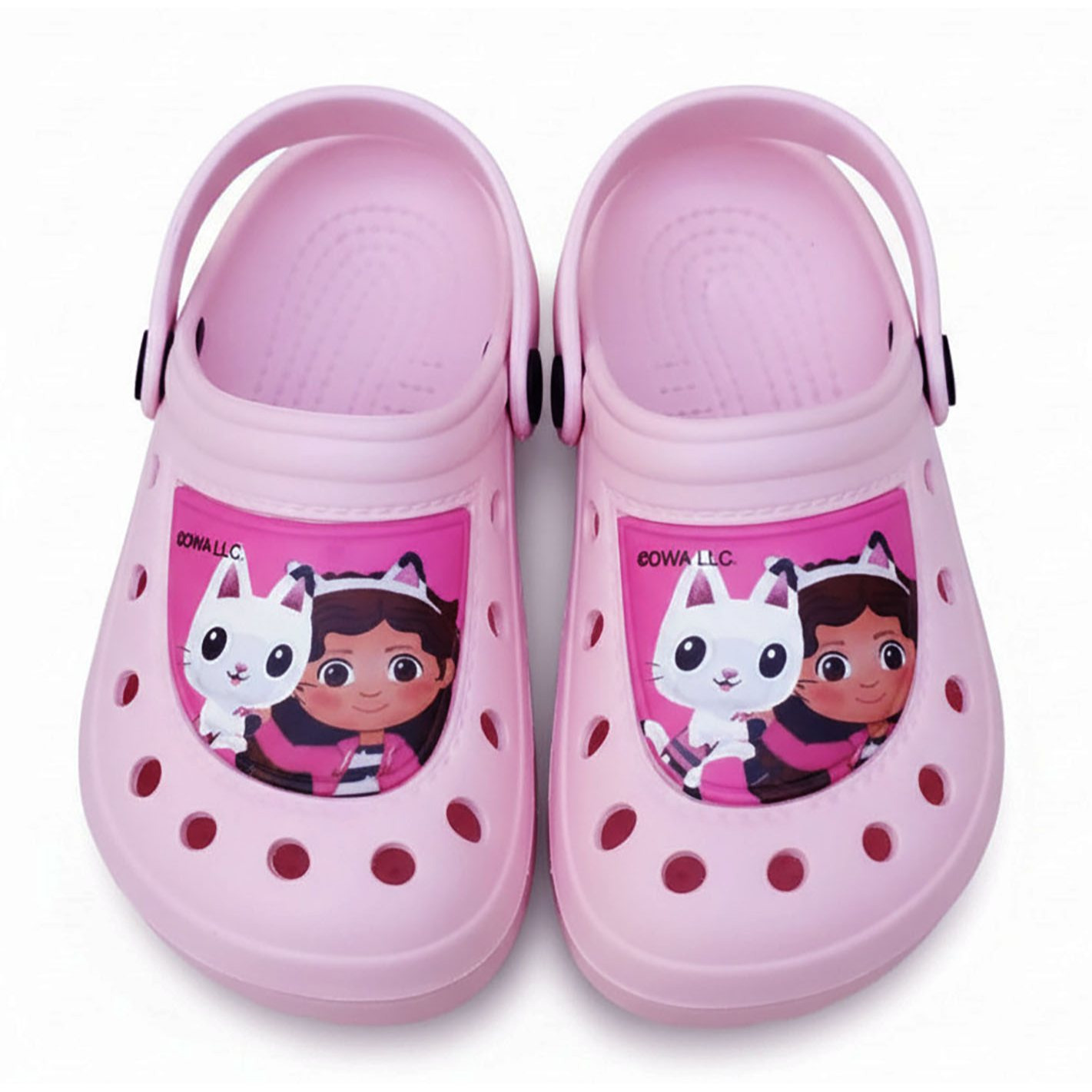 Gabby's Dollhouse Little Girl Clog Slippers. Comfortable, Lightweight Slippers. Material: 100% Eva