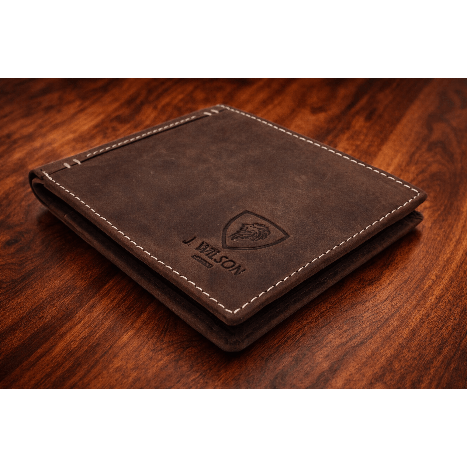 TEMU Designer Mens Leather Wallet Rfid Safe Card Blocking Id
