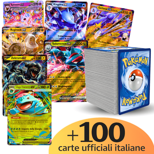 101 tcg in italian language 1 rare ex v 10x shining reverse 90x common uncommon cards random cards