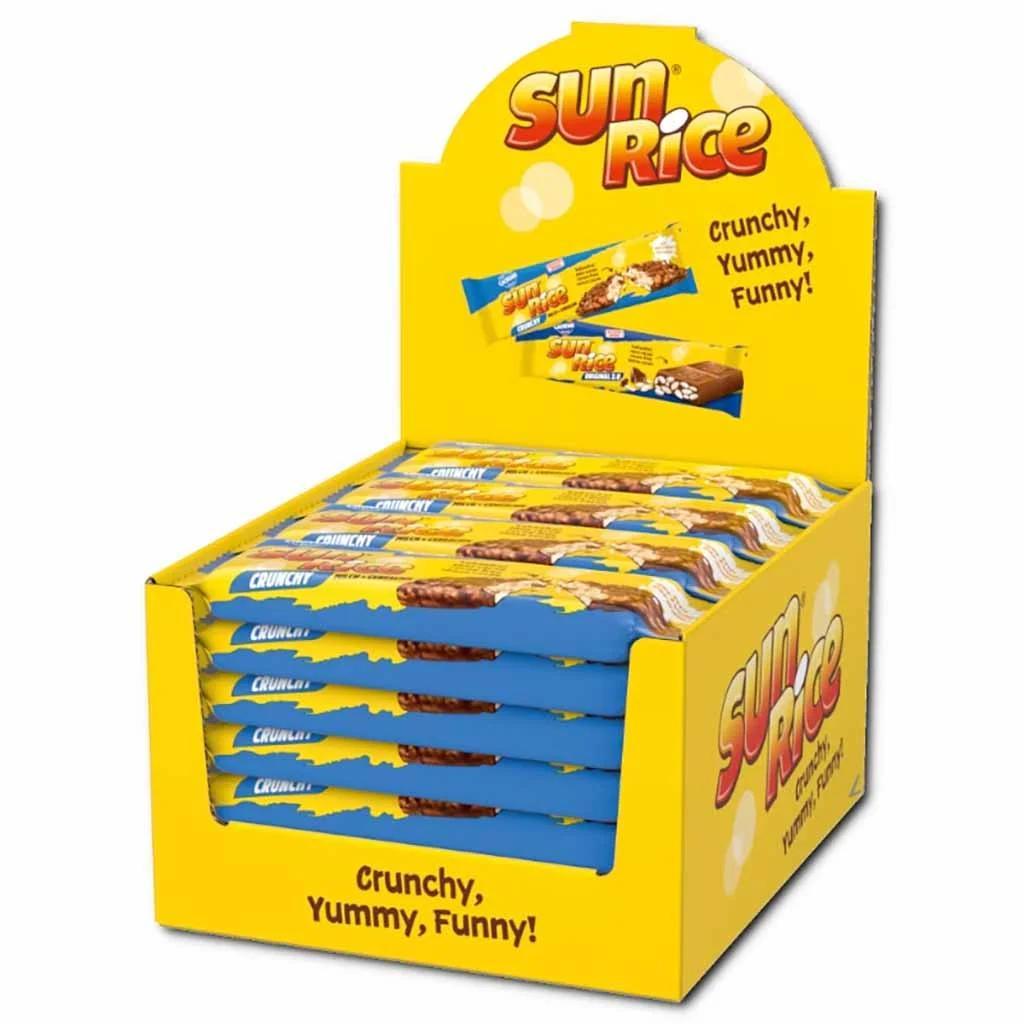 Image of Sun Rice - Choviva Crunchy Milk Bars - Crispy Rice Full Milk - 24x40g 960g