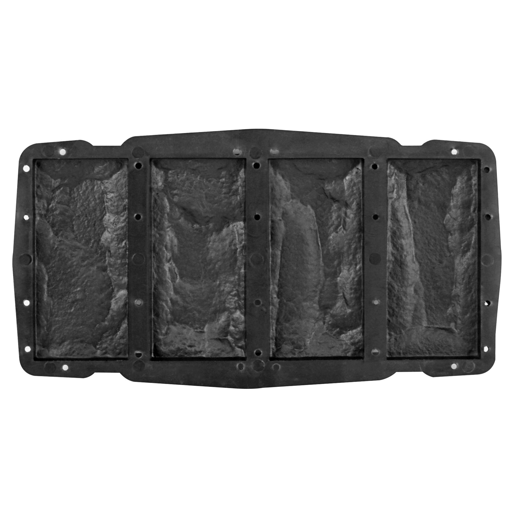 Image of Molding Form For Wall Tiles - Stone Optic Concrete Form Casting Form Board Optic Diy Concrete Decorative Self-made Home Improvement Stone Building Garden Fancy Decoration Building Surfaces Building