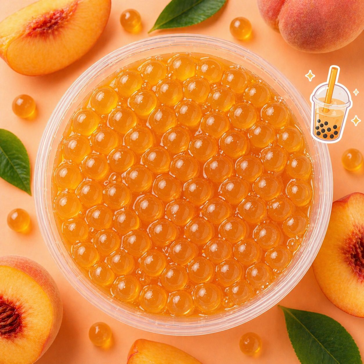 Popping Boba Pearls – Fruity Balls For Bubble Tea, S, And Desserts
