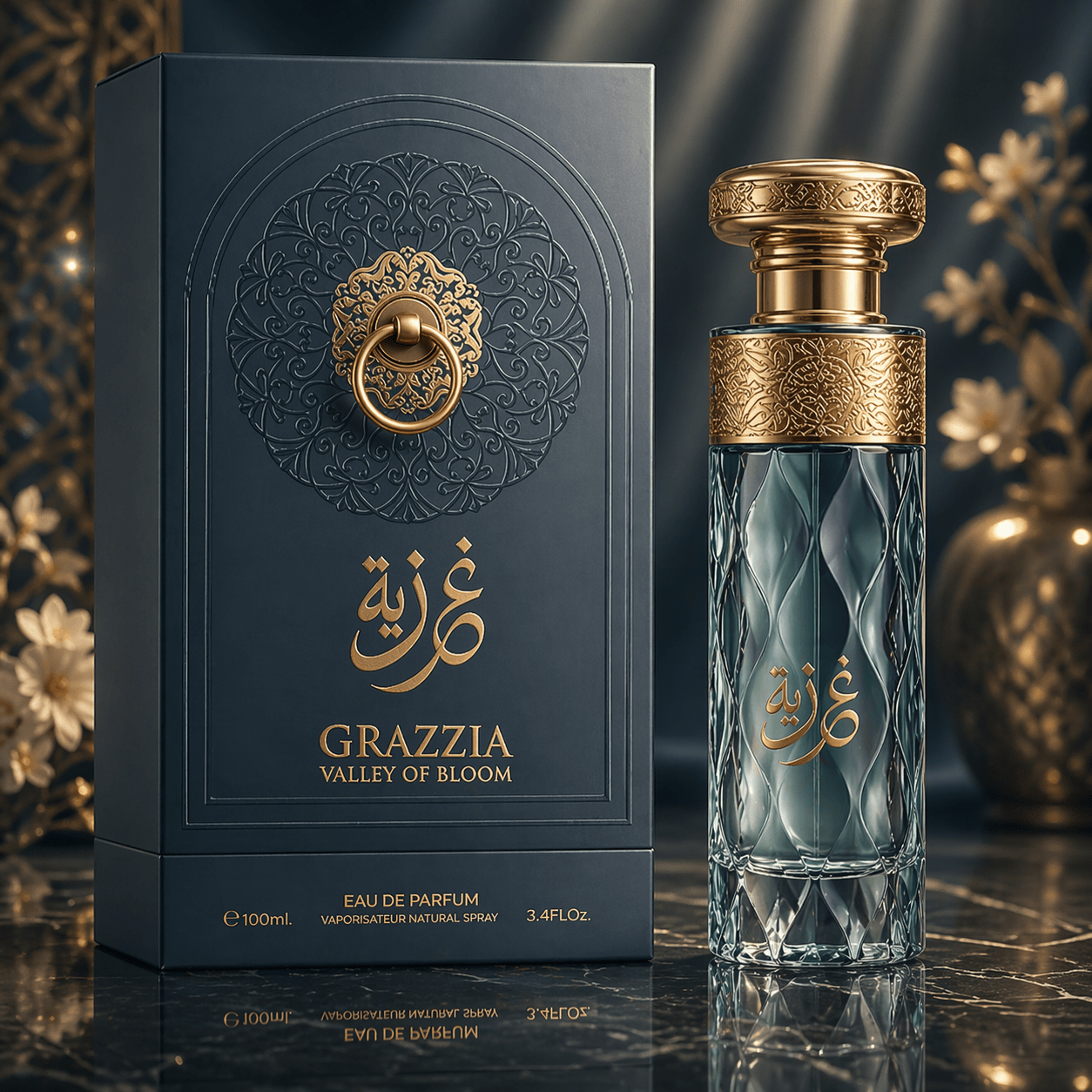 Image of Everlyx - Valley Of Bloom Eau De Parfum 100ml By , An Elegant Floral Fragrance With Notes, Clean And Enveloping With A Sophisticated Feminine Touch, Ideal For Daily Use And Special Occasions.