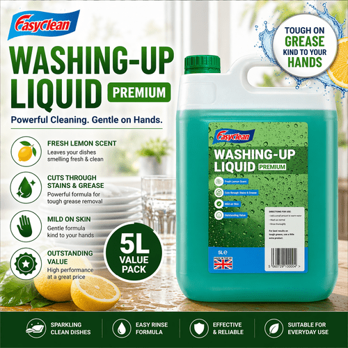 washing up liquid 5l refill fragrance non sensitive friendly dish wash cleaner kitchens cleaning products