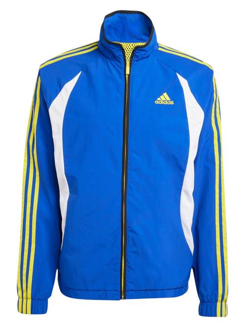 track top royal blue white retro 90s sports football jacket full zip rrp 70