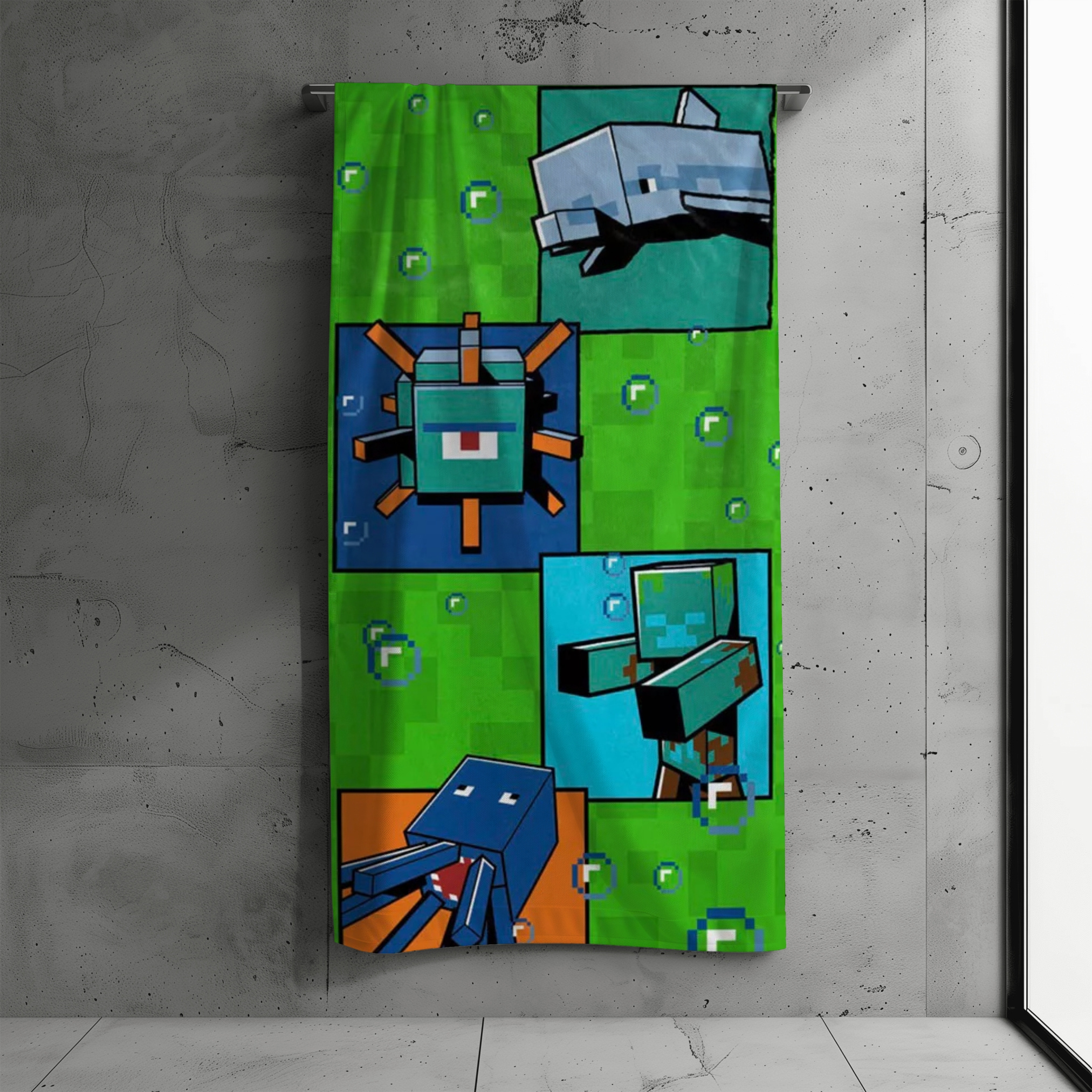 Creeper Tower 75 X 150 Cm 100%beach Towel Bath Towel Hand Towel Sauna Towel, Bath, Quick-drying, Beach (box)