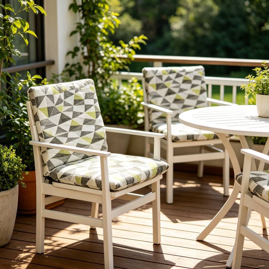 TEMU Cojín para Silla | 84×44CM | Ideal para Camping al , Asientos de Patio y Otros | Se Puede Utilizar en Interiores Como en Exteriores | Material