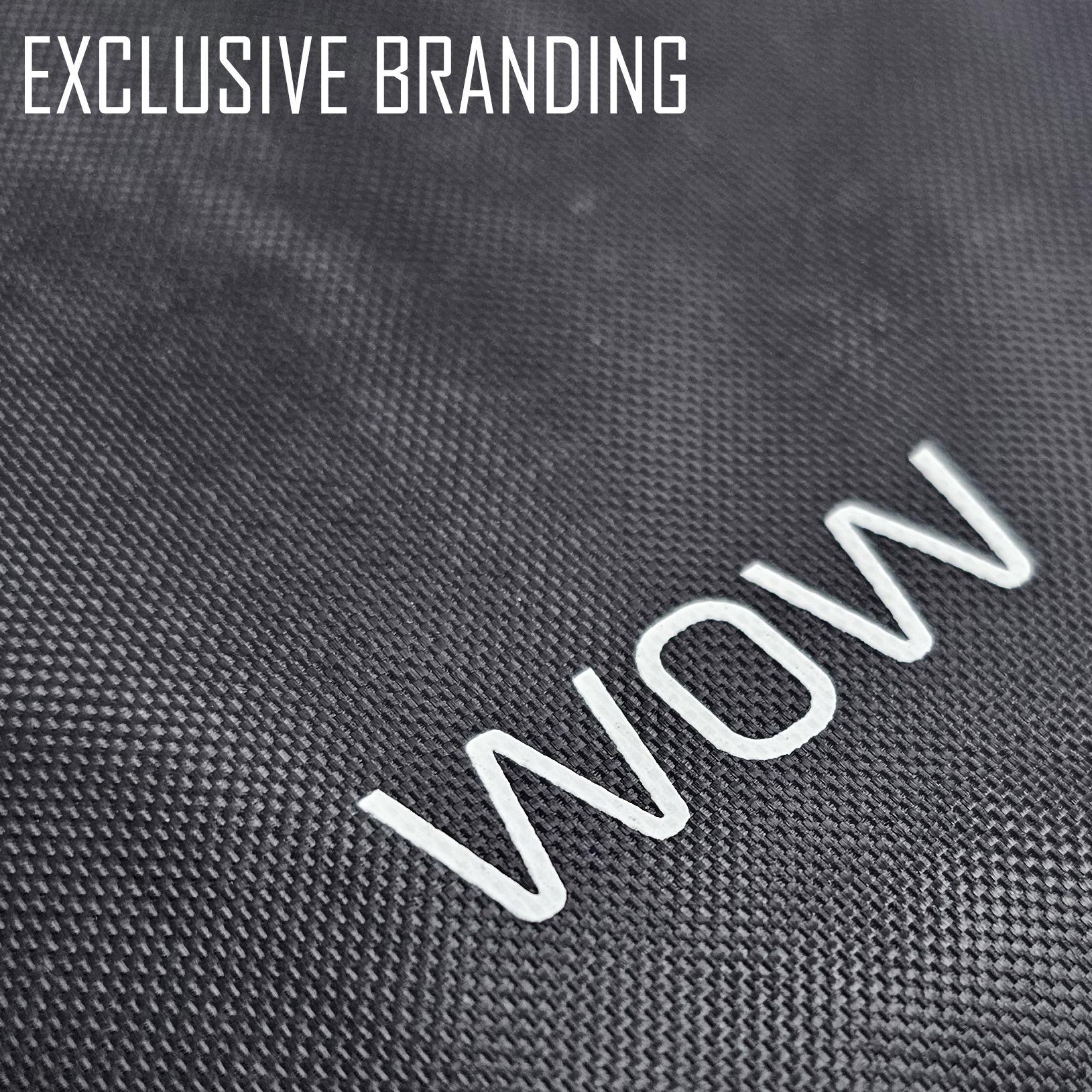 WOW Travel Water Resistant Gym Bag Drawstring Backpack