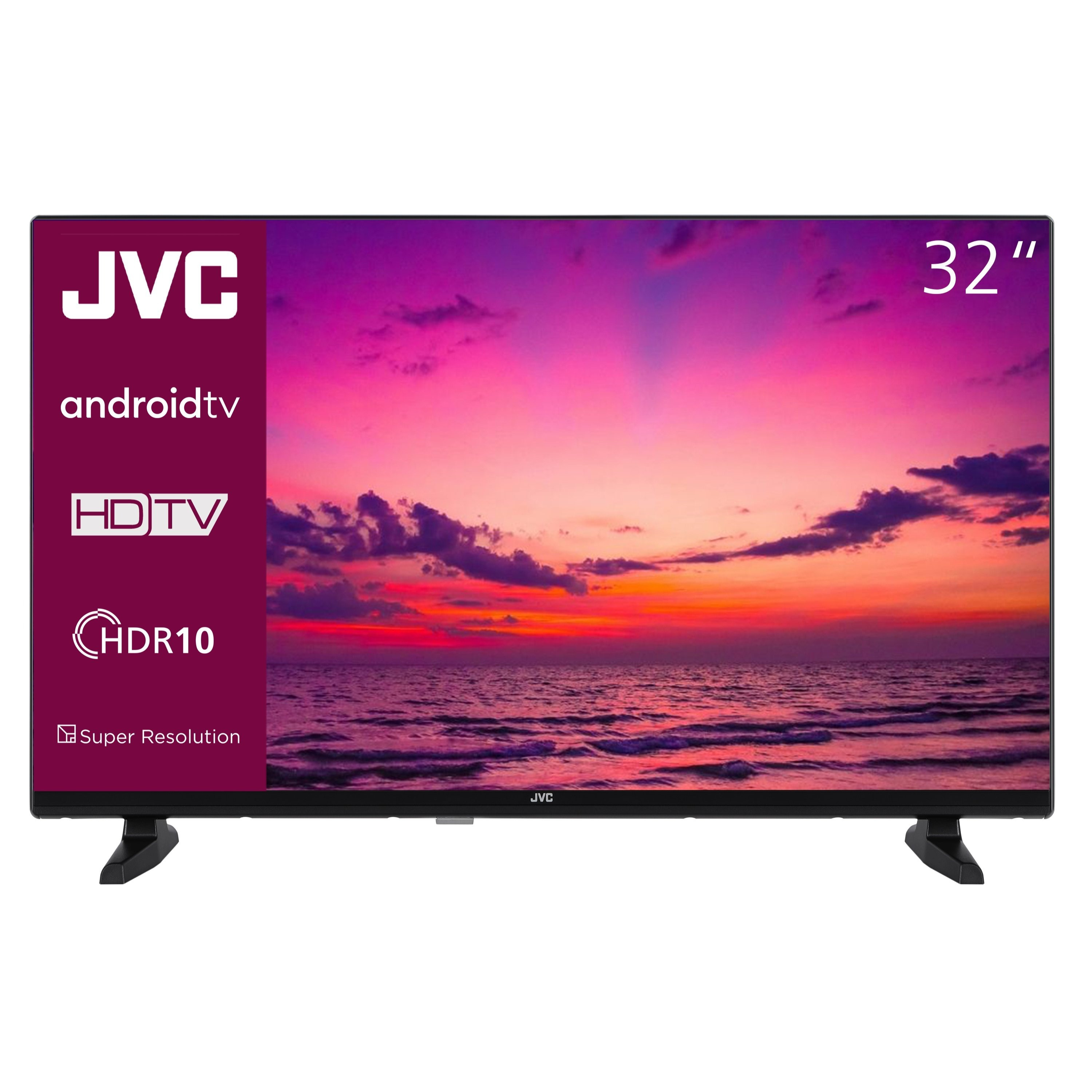 Jvc 32-inch Tv (hd-ready Smart Tv, Hdr, Triple Tuner, ) Lt-32vah3355