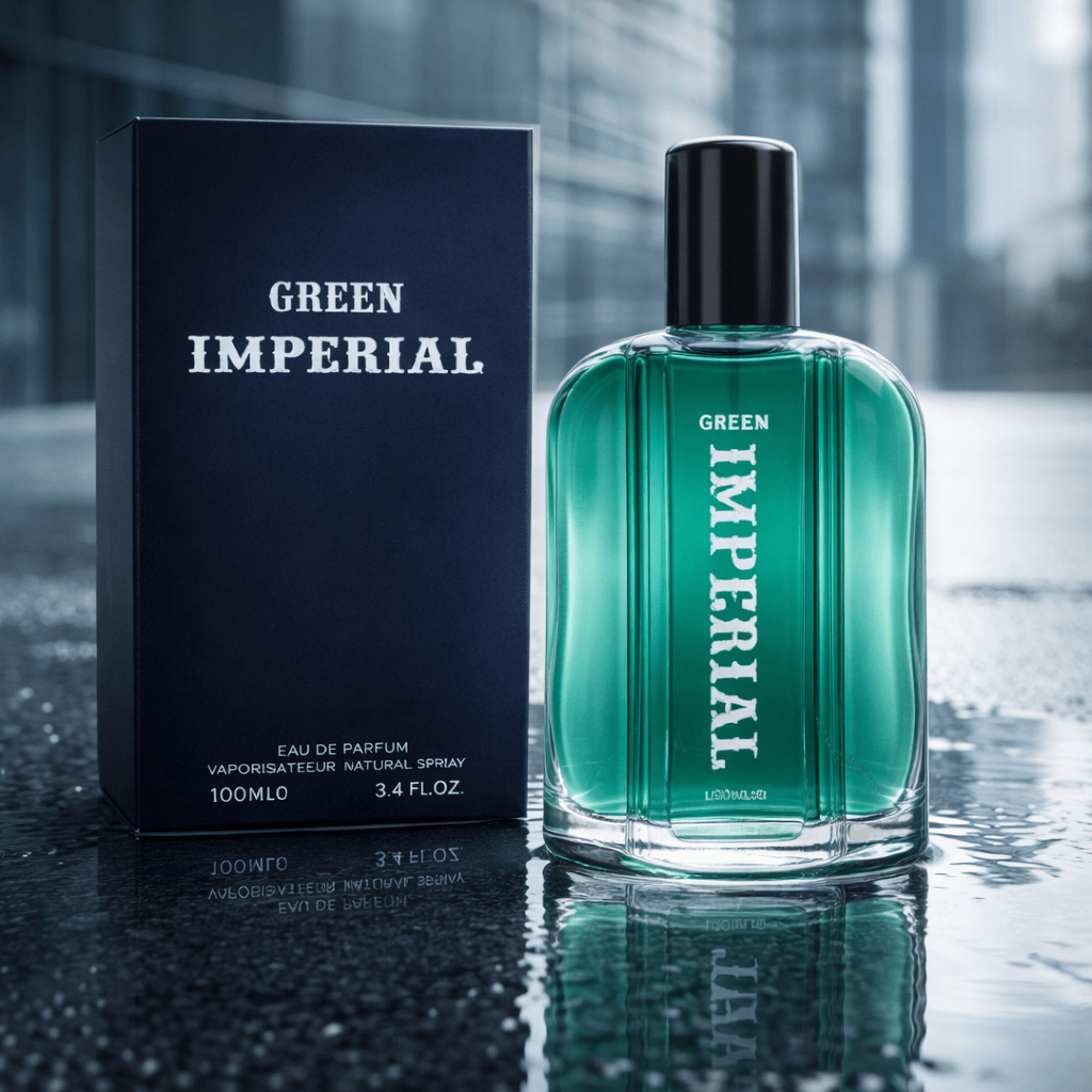 TEMU Perfume For Man – Green Imperial Pour Homme Edp 100ml, A Fresh As A Men's Fragrance, Opening With Green Citrus Notes That Transition Into A