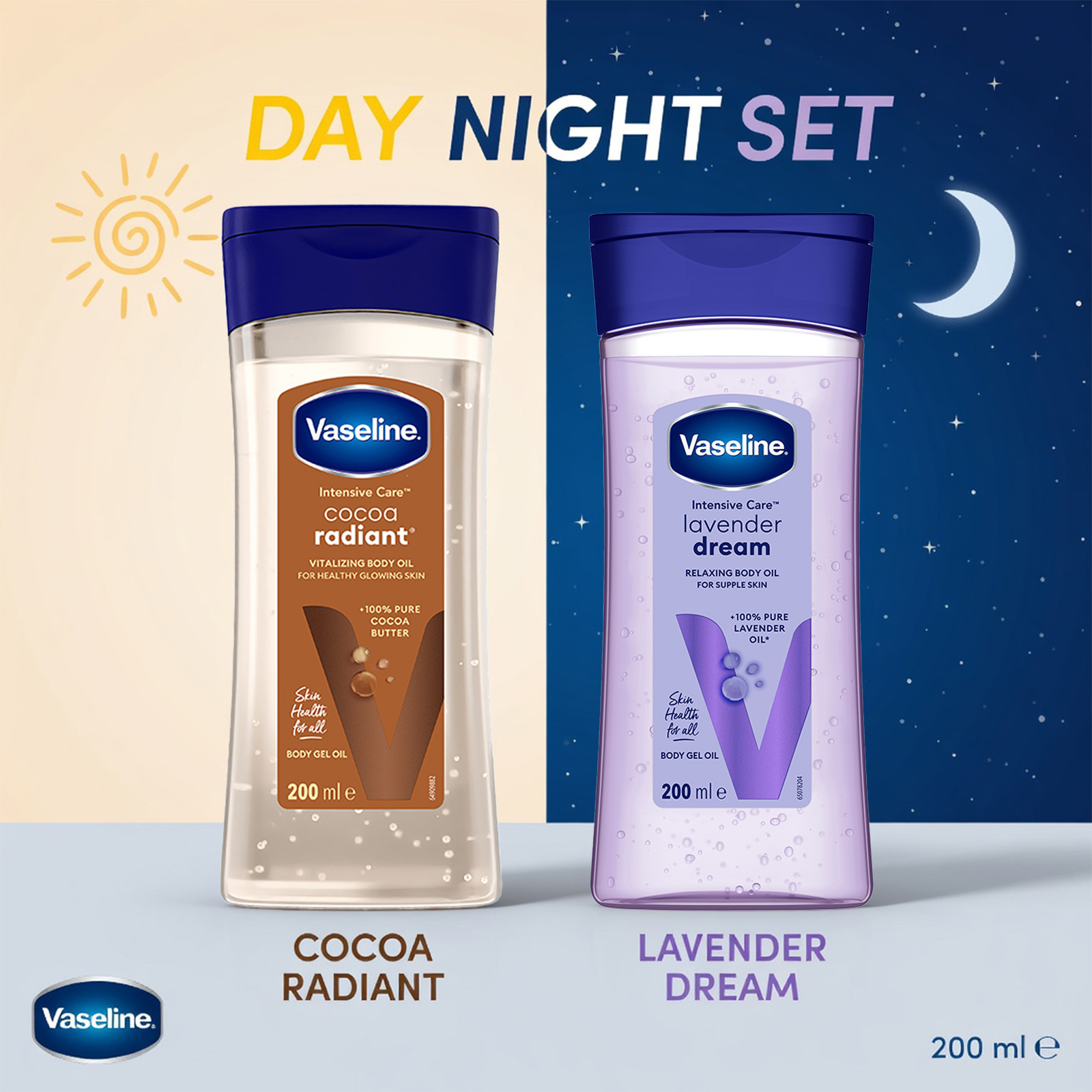 Vaseline & Night Set, And , Regenerating Body For Day And Night
