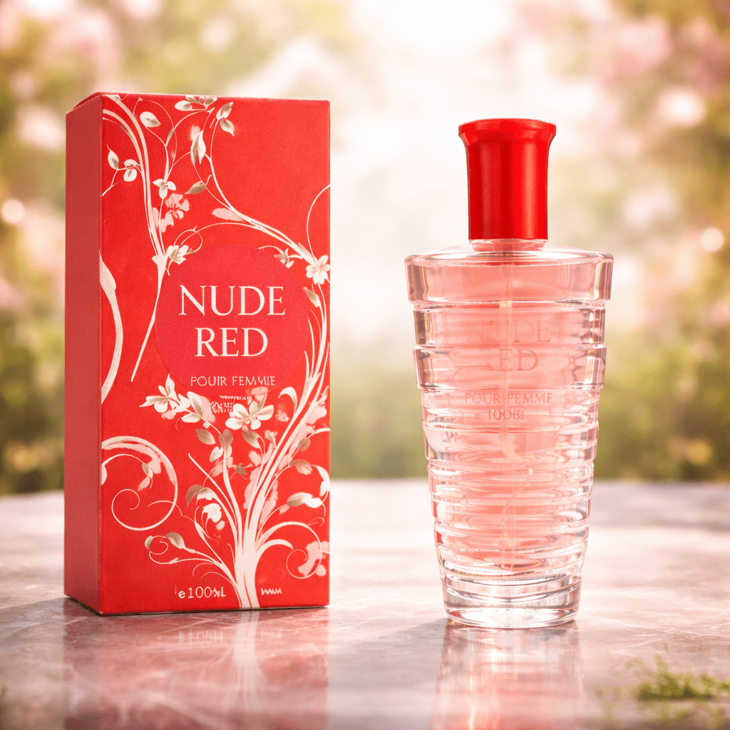 TEMU Perfume For Women Nude Red Pour Femme Edp 100ml, A Sweet Floral Perfume For Ladies As An Elegant Perfume, Opening With Bright And Soft Citrus