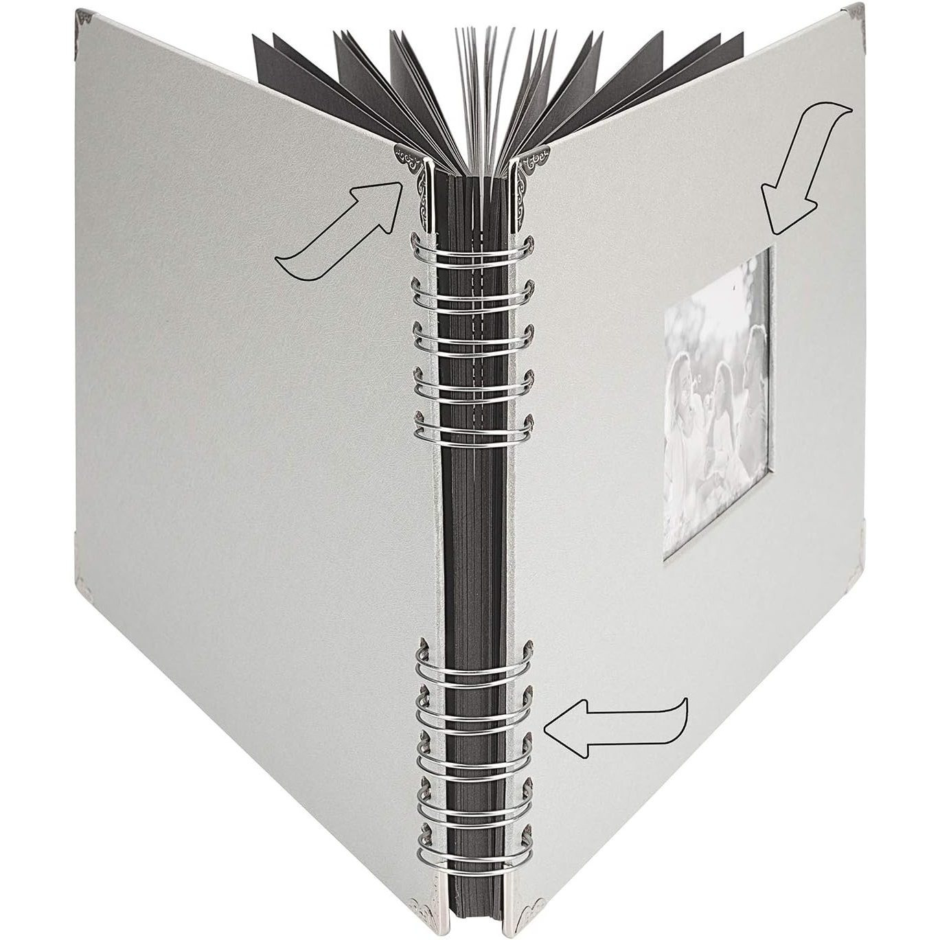70-page Photo Book With Spiral Binding, Gift Wrapping 31 × 21.5 Cm