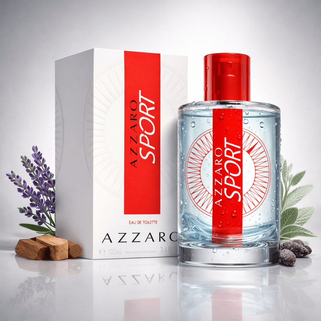 Azzaro Sport Eau De Toilette For Men 100ml – Fresh And Perfume, Lavender And Sage Notes, Elegant Trail, Ideal For Daily Use