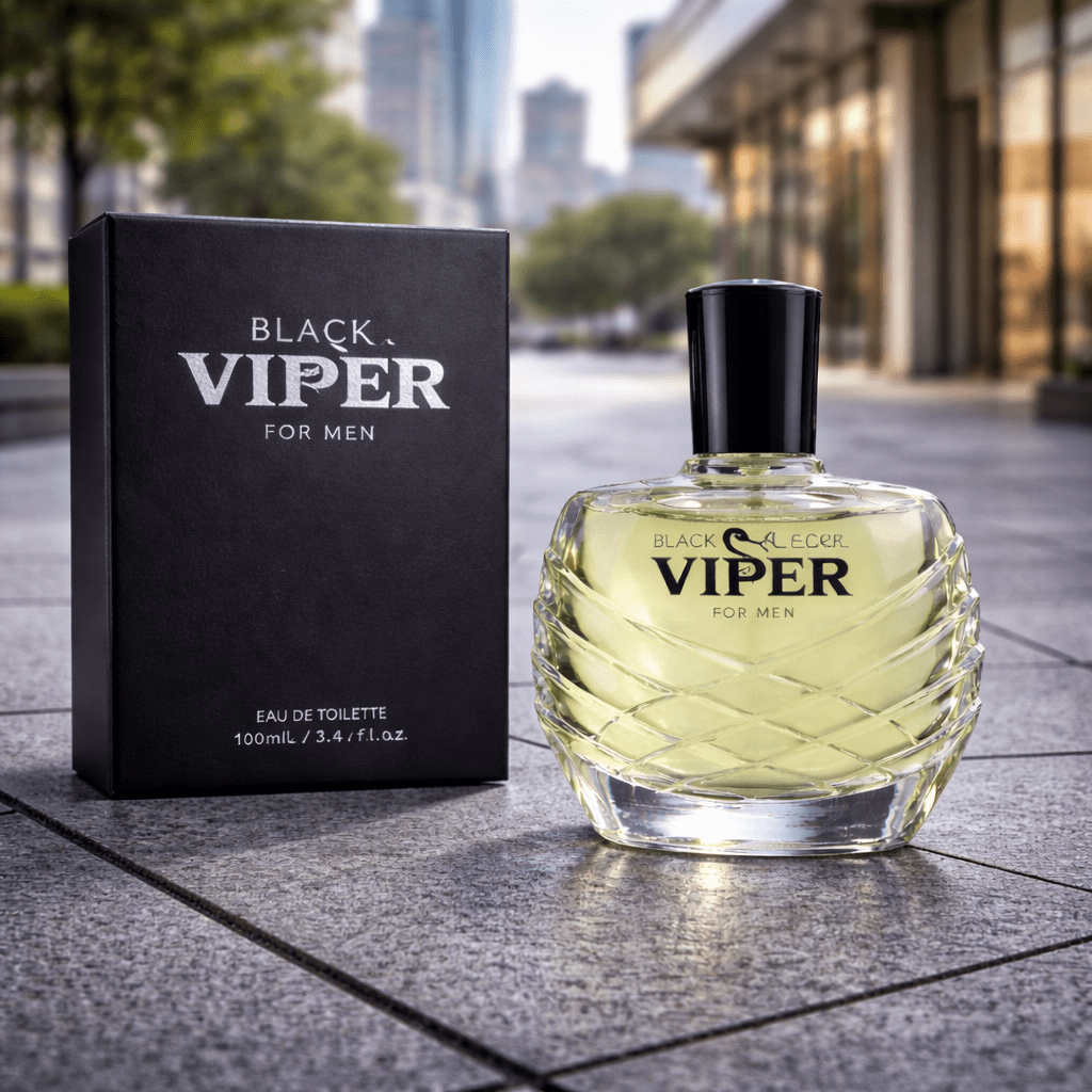 TEMU Perfume For Man – Black Viper Pour Homme Edp 100ml, A Dark Spicy As A Powerful Men's Fragrance, Opening With Smoky Notes Into A Rich And Musky