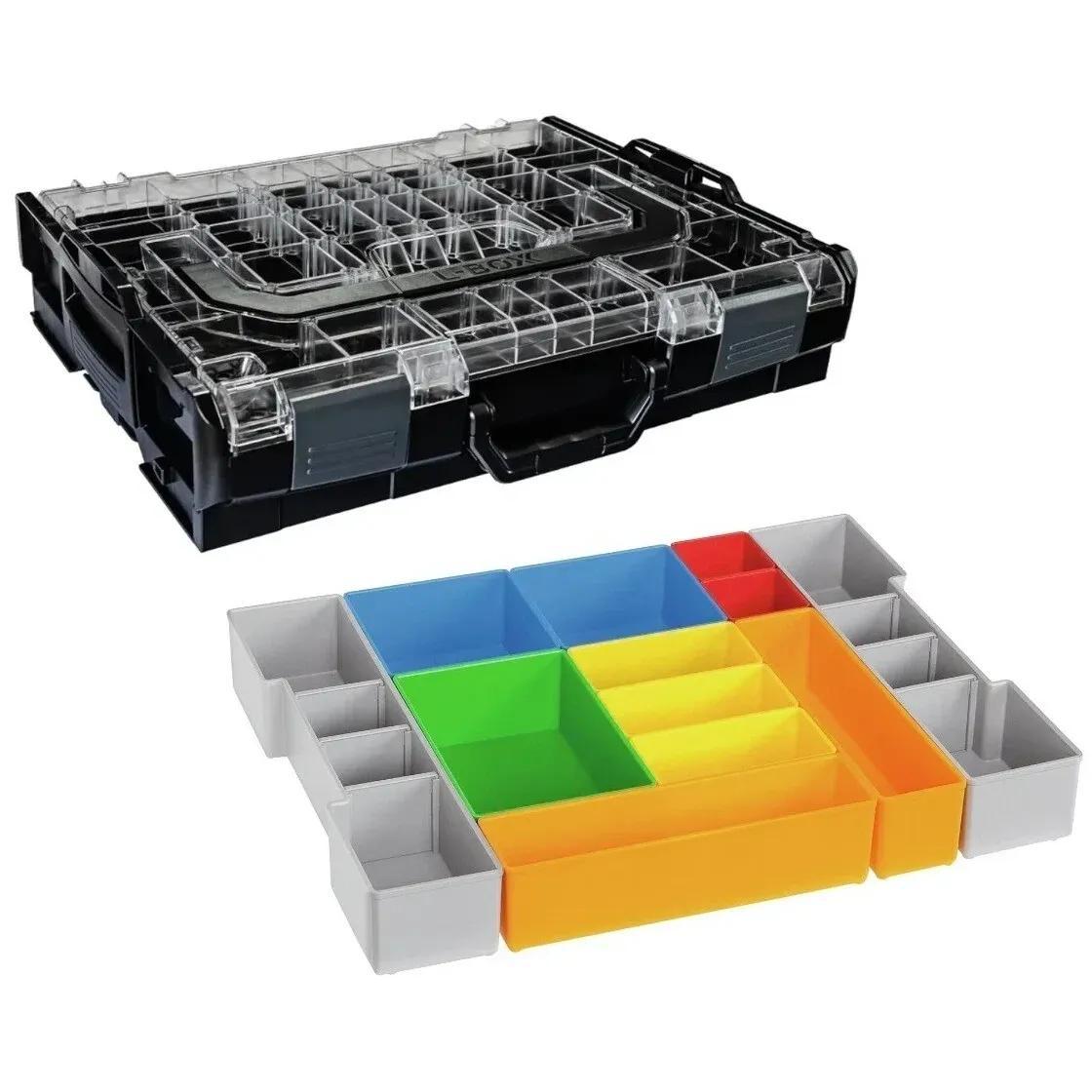 Sortimo L- 102 Transparent Lid With Insert Box H3, Compatible With Bosch