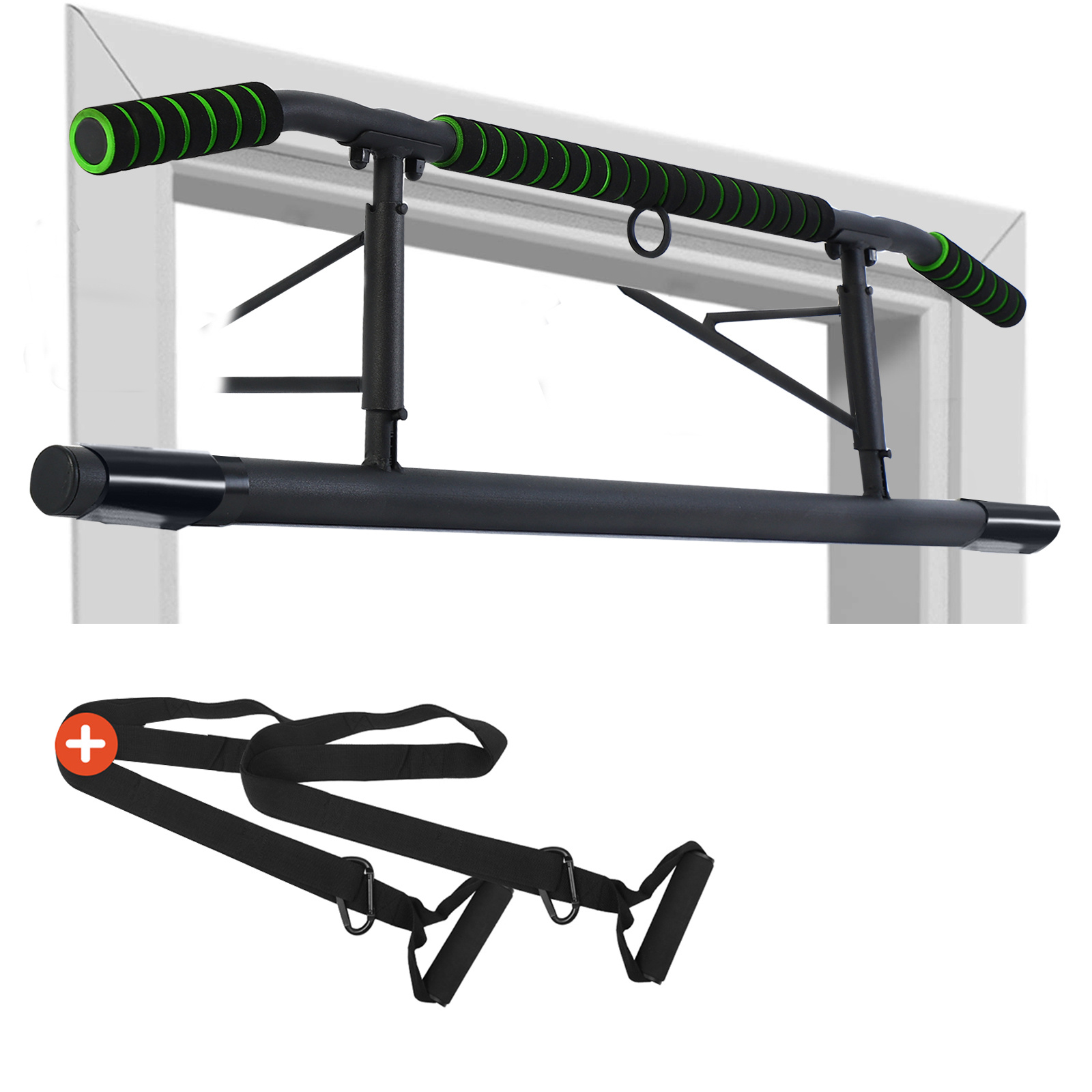 Pull-up Bar Door Frame Without Screws, Door Anchor For Hanging For 70-92 Cm, . Strap Trainer