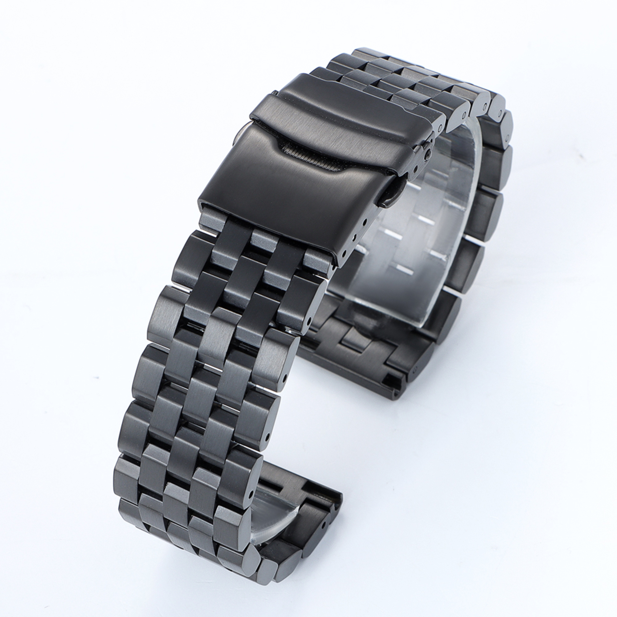 18 | 20 | 22 | 24 | 26 Stainless Steel Link Watch Bracelet Metal Curb Chain