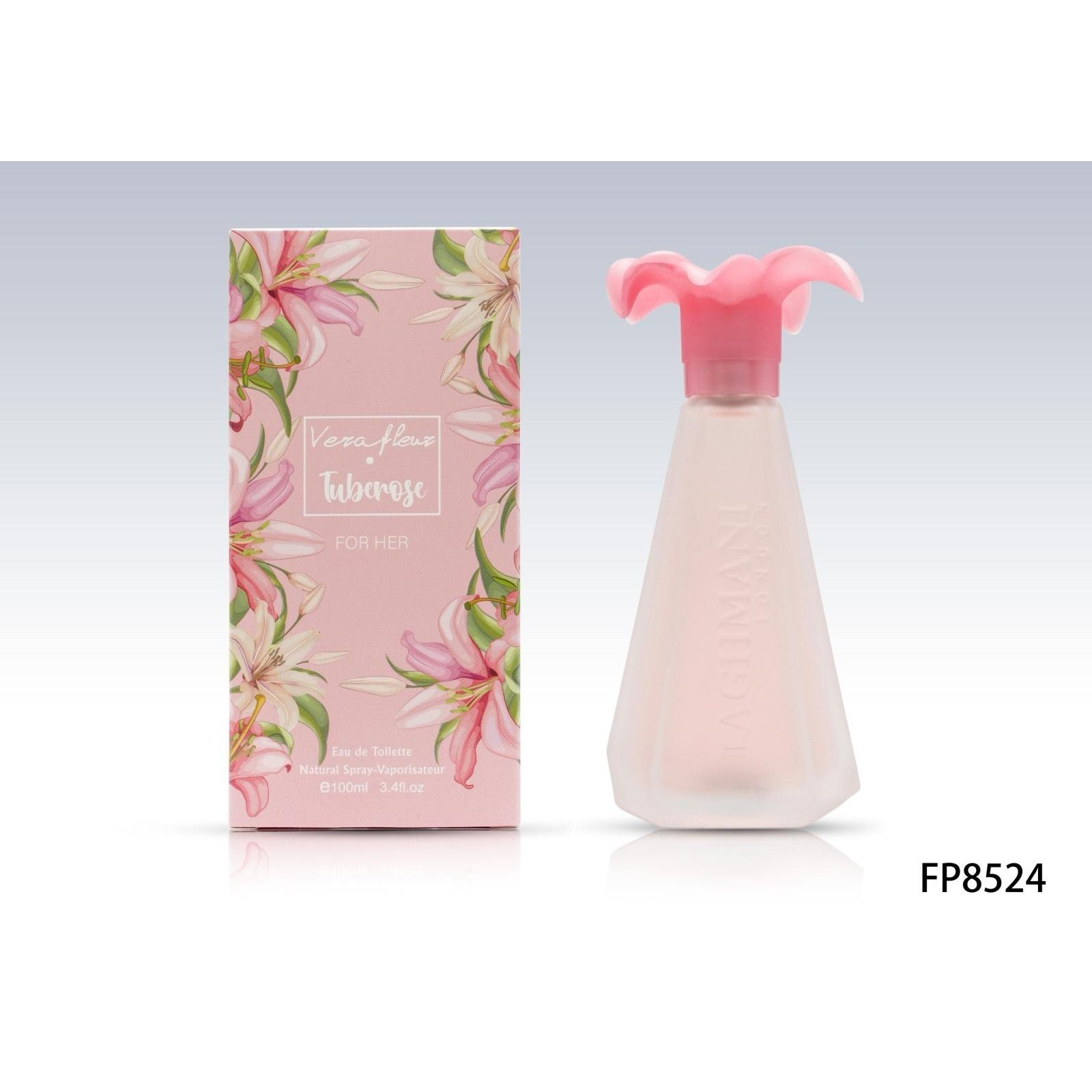 TEMU 100ml Verafleuz Luxury Perfume For Women | Exotic White Floral & Creamy | Elegant Fragrance Gift