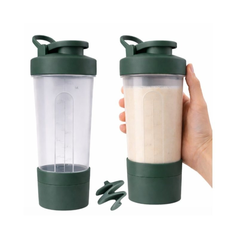 Shaker Szejker Tight Bottle For Protein Supplement To 600ml
