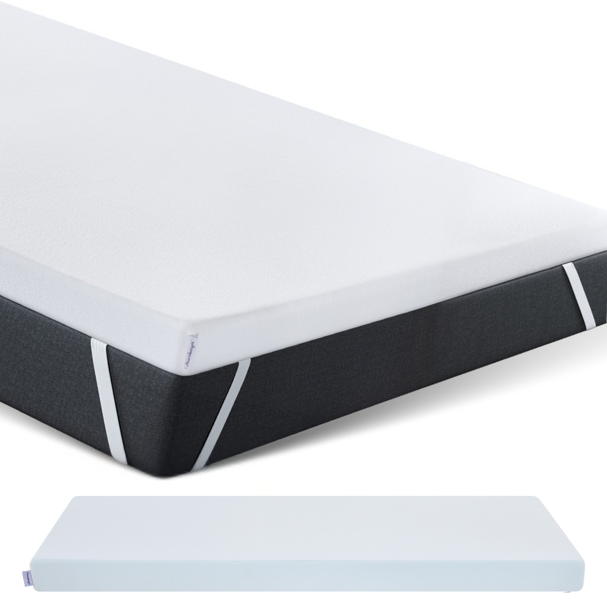 Mattress Topper Luxury | Gel Foam & Foam | Washable Cover | Suitable For Spring Core & Mattresses