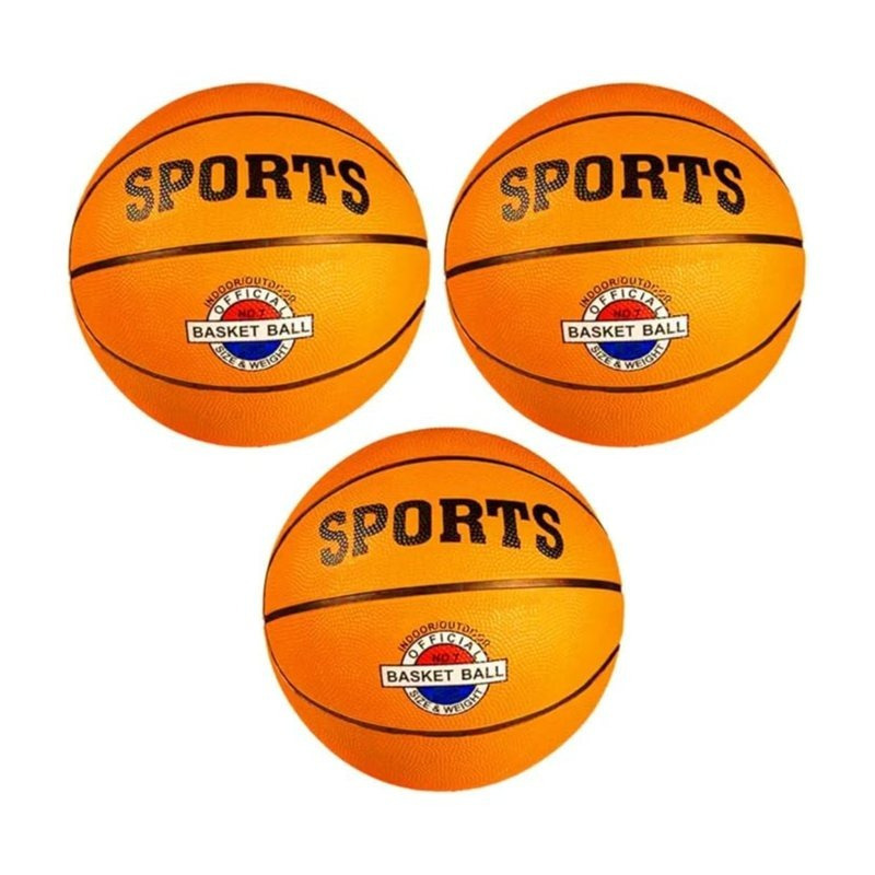 TEMU Basketball Official Size 7 Quality Rubber Construction With A Weight, Great Flight And Accuracy, Suitable For All Skill Groups For Teenagers And