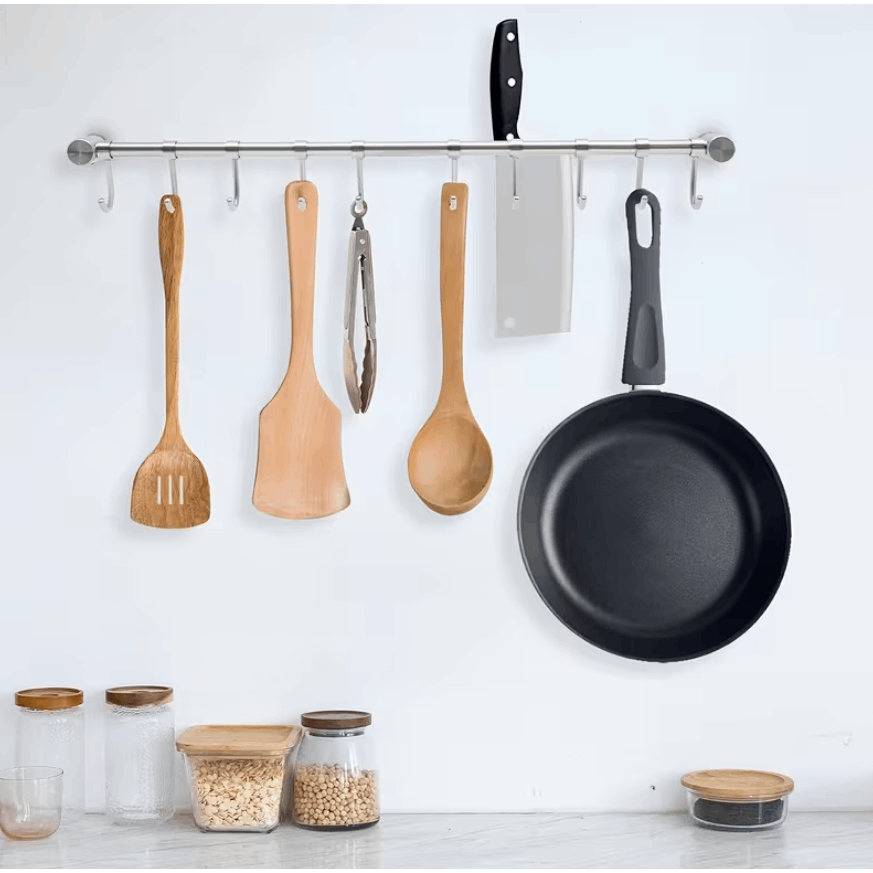 hakenleiste küche bad wohnzimmer – 52 cm edelstahl