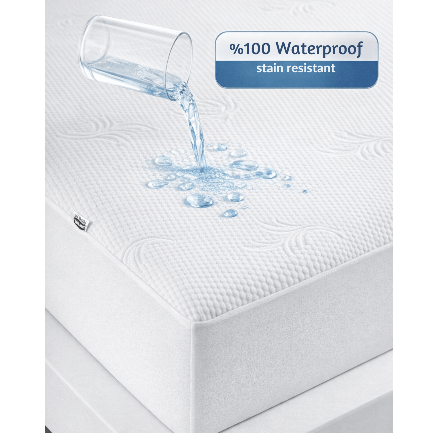 Formeya Soft 3d Mattress Cover - Liquid-tight Mattress Protector