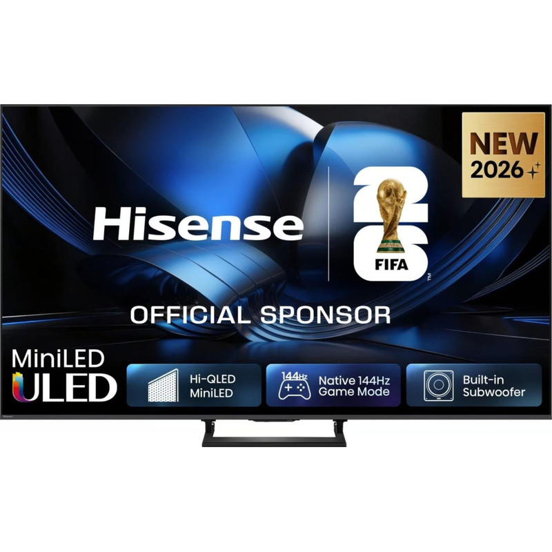 Image of Hisense 55u7se 4k 55-inch (139 Cm) - U7 Series 2026 - , 144 Hz (hsr 240 Hz), 1300 Nits, 192 Zones, Va Contrast 5000:1 [energy Class E]