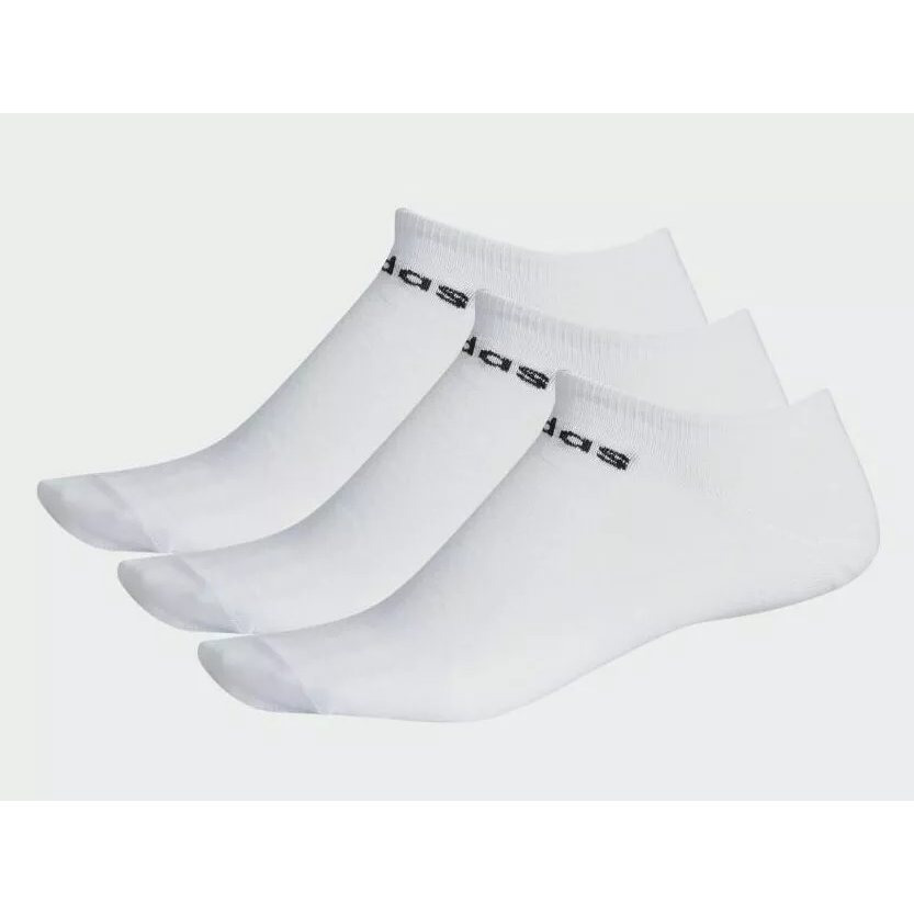 TEMU No Show Socks White/black 3 Pack Big Size /17 Eu 51/54 Cf3385