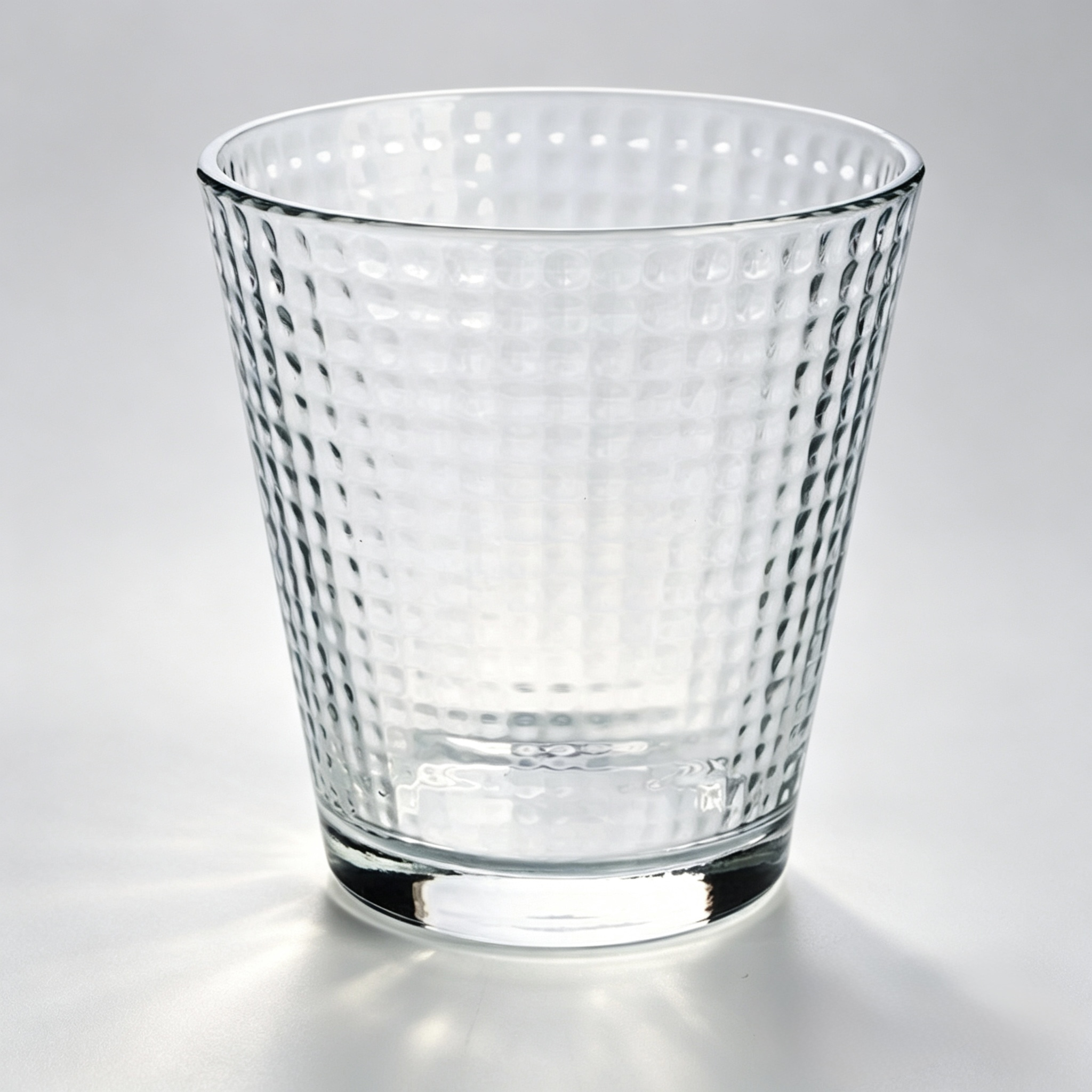 TEMU Set de 6 Vasos de cristal 25cl , vasos de agua de Transparentes, para Lavavajillas