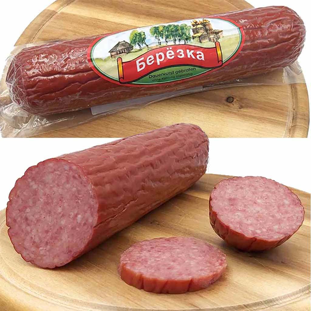 Image of Prima - Berjozka Salami - Cooked In Hot Smoke - Gluten-free Lactose-free - 400g