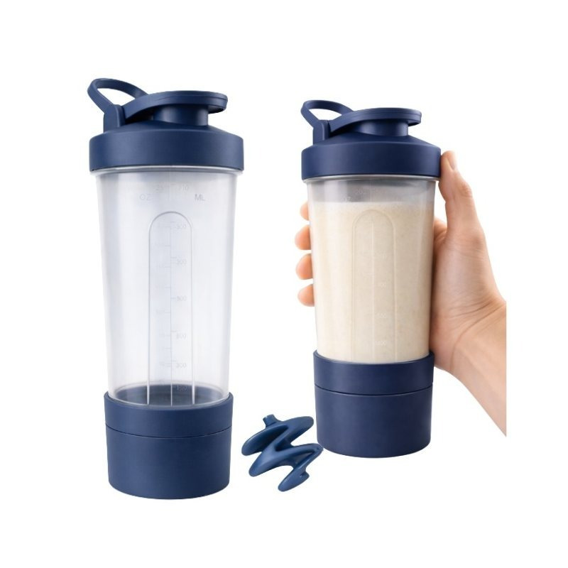Shaker Szejker Tight Bottle For Protein Supplement To 600ml