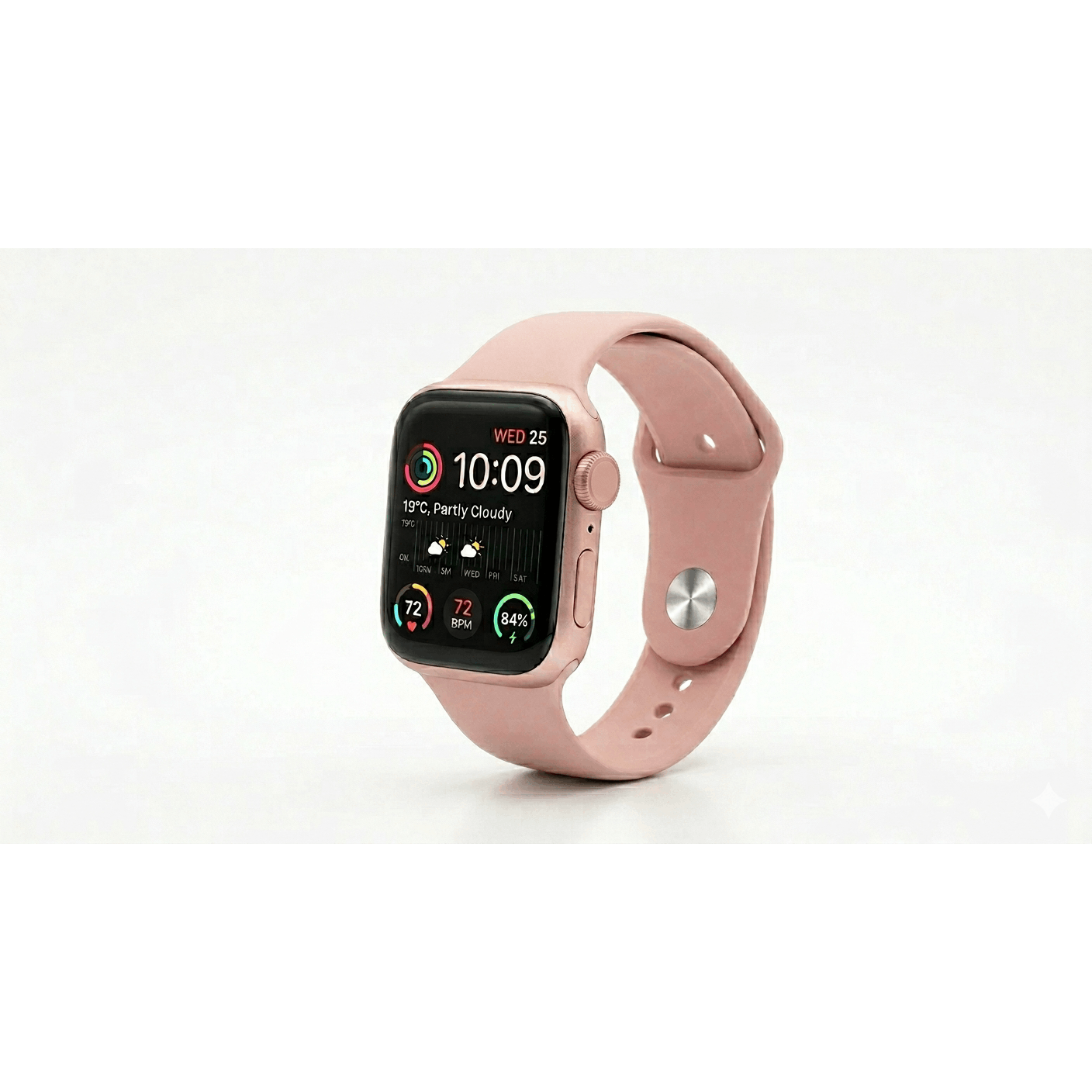 Image of Watch Series 5 Gps (44 Mm) Smartwatch Aluminum Case With Sports Strap ( )